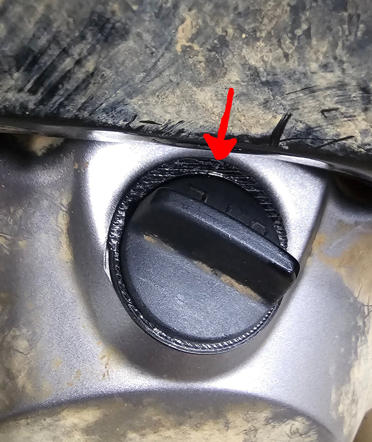 Oil Fill Grit Guard CRF300L or CRF300L Rally