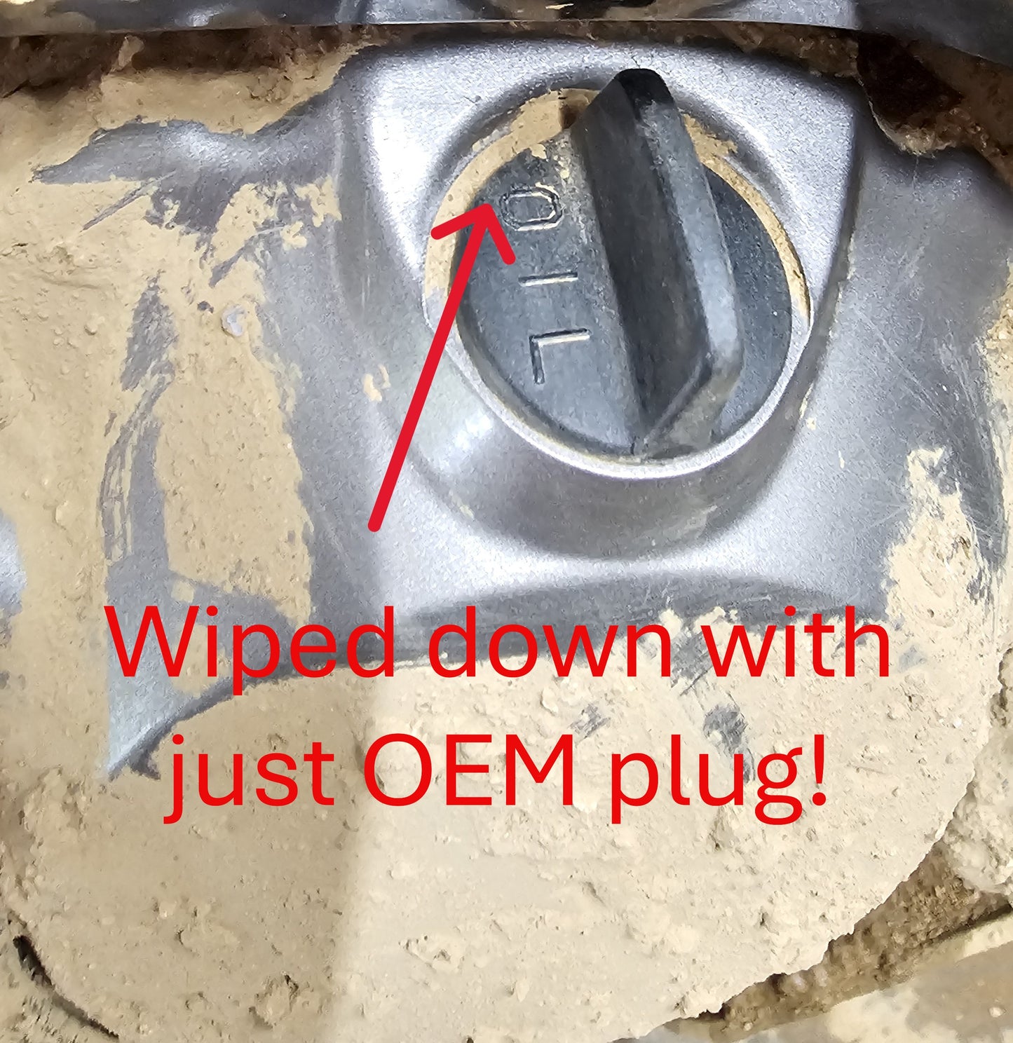 Oil Fill Grit Guard CRF300L or CRF300L Rally